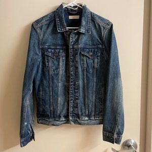 Brand New Distressed All Saints Denim Jacket - image 1